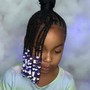 Long hair kid style (no weave)