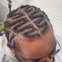 Corn braids 6-10 No Shampoo