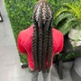 Natural 2 strand Twists ( twist out )