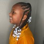 Kid's Braids, Partial Weave