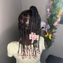 Kid's Braids, Partial Weave