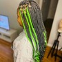 Large Feed in Braids (Lemonade)