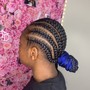 6-8 Feed In Braids