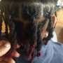 Loc Retwist: Full Head- $ 90 Large, $ 100 Medium, $200 Small ( extremely dense hair additional $40) Shampoo included