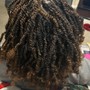 Two strand twist ( weave)