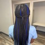 Knotless braids medium