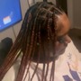 Medium Knotless Braids