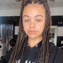 Medium Box Braids mid back