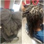 Wash Retwist and Curls - L