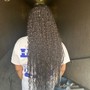 Medium BOHO Knotless  Braids