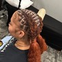 Feed in braids