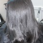 Hair Glaze Treatment or Jet Black Coloring