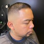 Steamed Straight Razor Shave for Head and Face