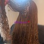 Med. Boho Goddess Knotless Braids