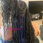 Extra Small Knotless w/Curls