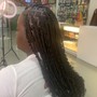 Med. Boho Goddess Knotless Braids