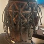 Med knotless Braids