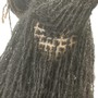 Loc Retwist w/ Pipe Cleaner Curls