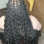 Small Knotless Braids