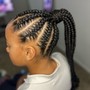 Large Feed-in Cornrows