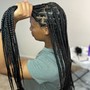 Knotless braids