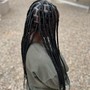 Knotless braids