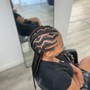 6-10 feed in braids