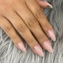 UV GEL OVERLAY OVER NATURAL NAILS