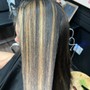 Permanent hair color(single process)