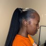 Box Braid Take Down