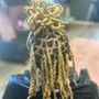 Tips colored Locs