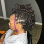 Loc Retwist (with style)