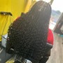 Large Knotless Braids