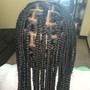 Small Knotless Braids