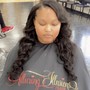 Flat Iron or Curling Weaves