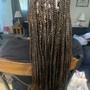 Large Knotless Braids