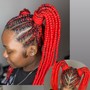 Fulani 2 Feed in Braids w/ Quickweave