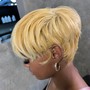 Silk press 1-3 inch (SHORT)!!!! HAIR ONLY (Natural Hair Only)