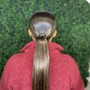 Side Swoop Ponytail