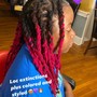 Micro Locs  Extensions/ Sister Loc Extensions