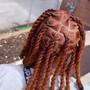 Adult Loc retwist and Style