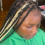 Kid boho braids (Medium) Knotless or freestyle