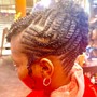 Wash and Braids (natural hair only)