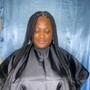 Closure wig install