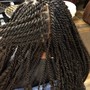 Individual plaits