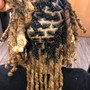 Individual plaits