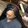 Individual plaits