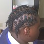 Small Knotless Braids