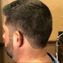 Men haircut w/ upgrade