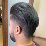 Men haircut w/ upgrade